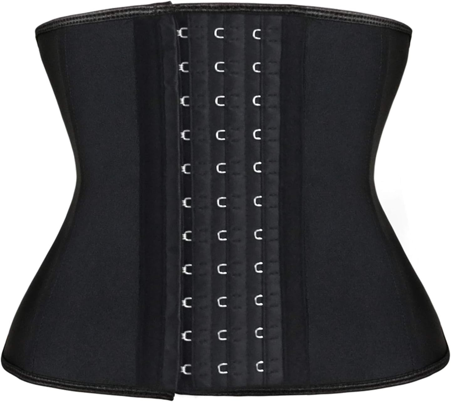 Atbuty Short Torso Waist Trainers Cincher Corset Underbust Body Shaper Latex Sport Girdle