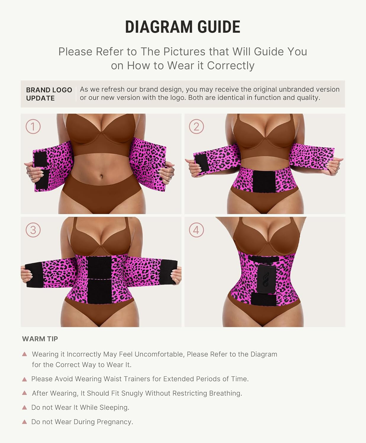 Feelingirl Waist Trainer Belt Waist Cincher Trimmer Ab Belt Tummy Control Body Shaper with Triple Wrap Women and Men