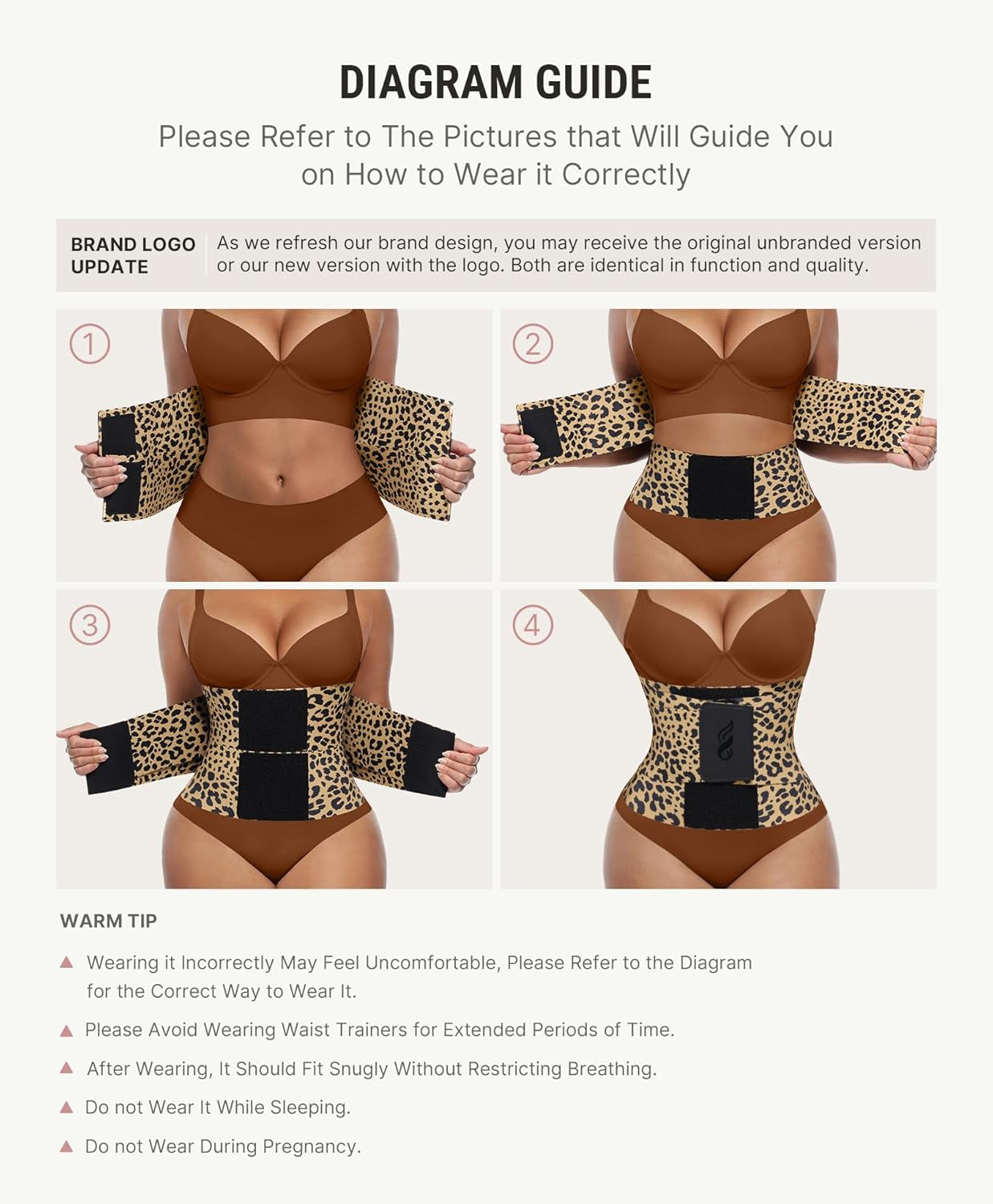 Feelingirl Waist Trainer Belt Waist Cincher Trimmer Ab Belt Tummy Control Body Shaper with Triple Wrap Women and Men